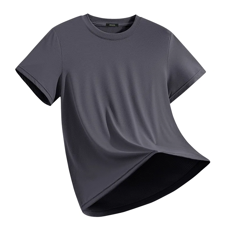 Детская футболка с защитой от солнца MINISO, Dark Gray