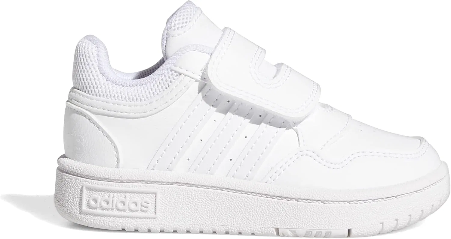 Детские кроссовки для девочек adidas, Cloud White Cloud White Cloud White — фото 2