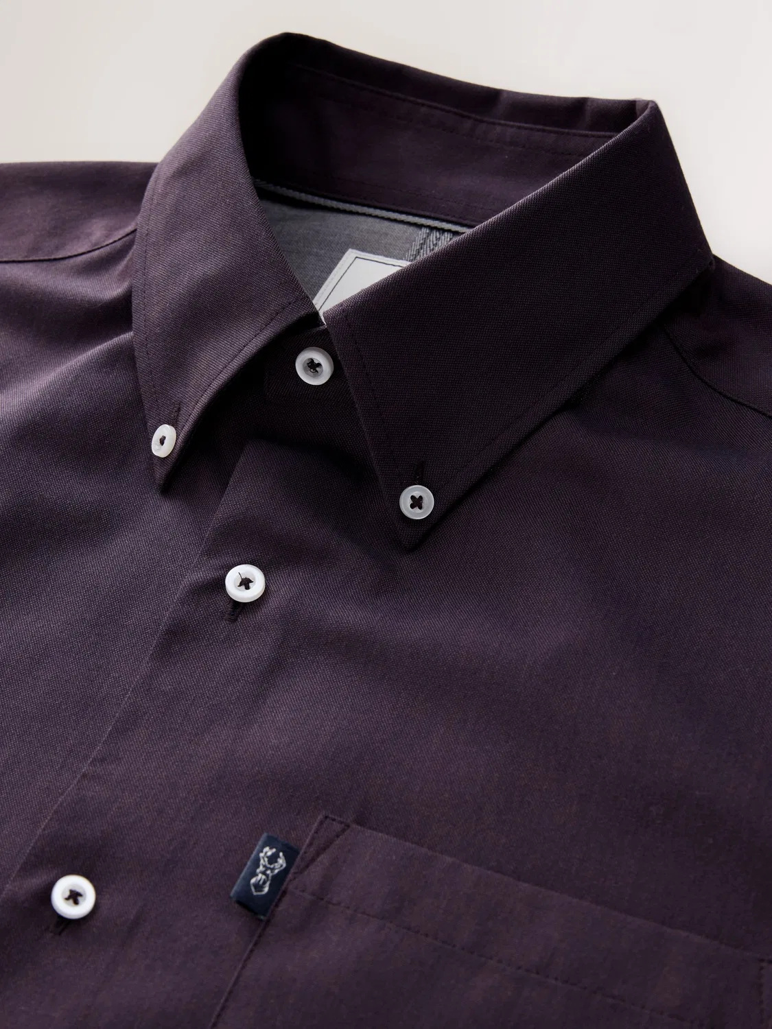 Рубашка оксфорд Regular Fit, Burgundy Red Next — фото 2