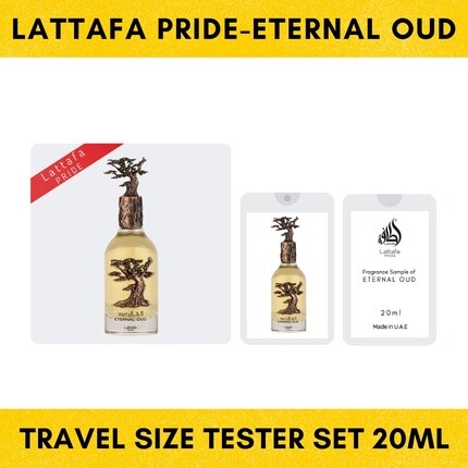 Afaq EDP Eternal Oud Experience 100 мл и дорожный набор 20 мл унисекс от Lattafa Perfumes — фото 3