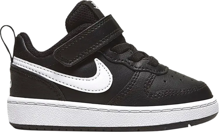 

Кроссовки Nike Court Borough Low 2 TD 'Black White', черный