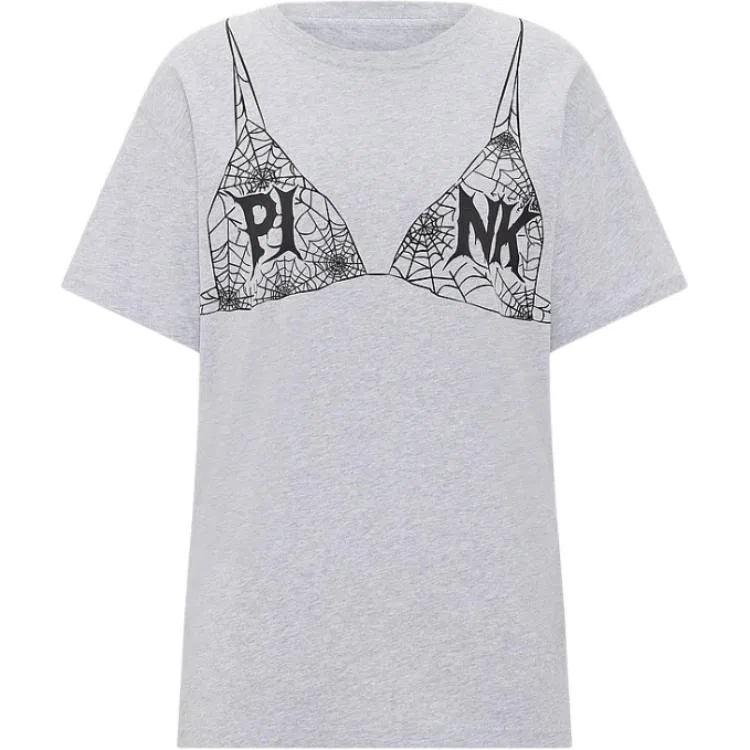 Женская футболка с круглым вырезом Victoria's Secret, Gray