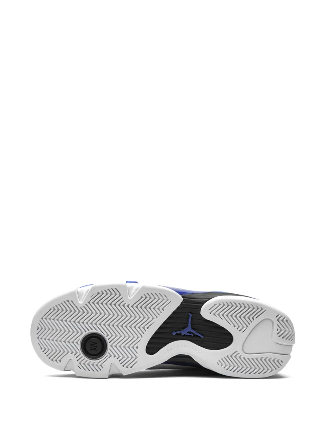 Кроссовки Air Jordan 14 Retro Hyper Royal, белый — фото 3