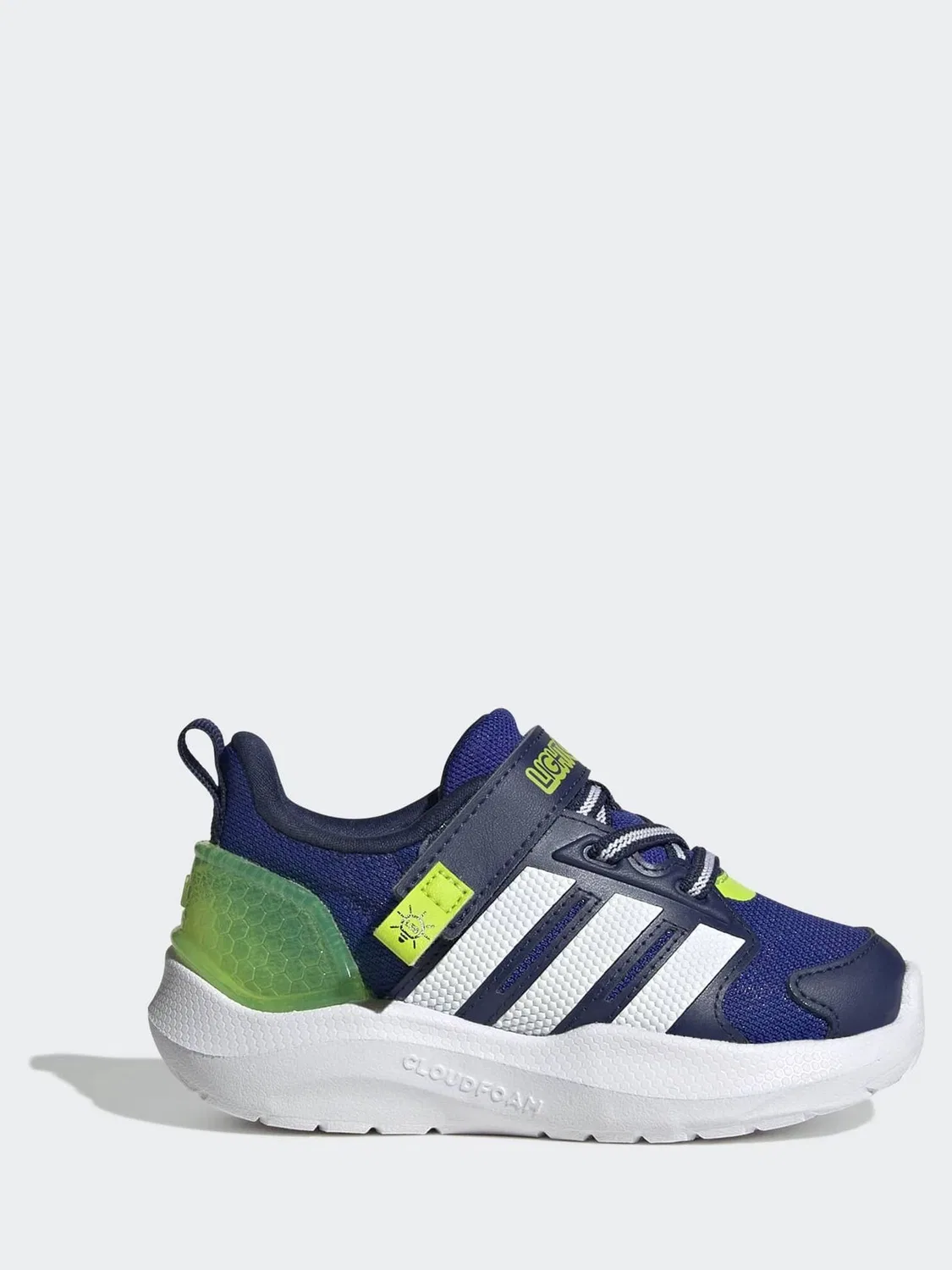 Кроссовки детские Lightorama adidas, синие — фото 3