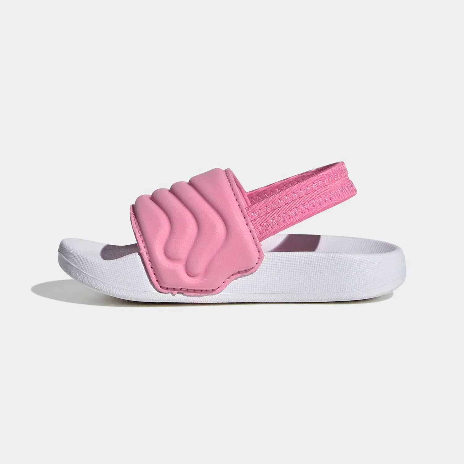 Детские вьетнамки с ремешком Adidas Sportswear, Bliss Pink/White/Bliss Pink — фото 3