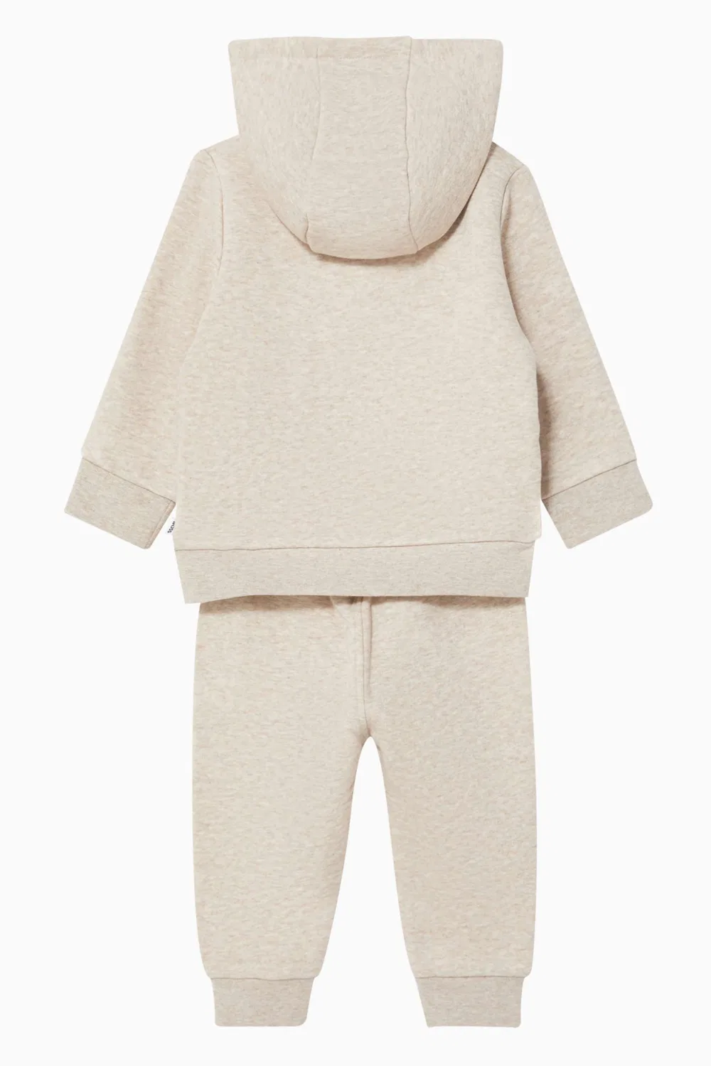 Комплект худи и штанов из начесанного флиса с логотипом BOSS Kidswear — фото 3