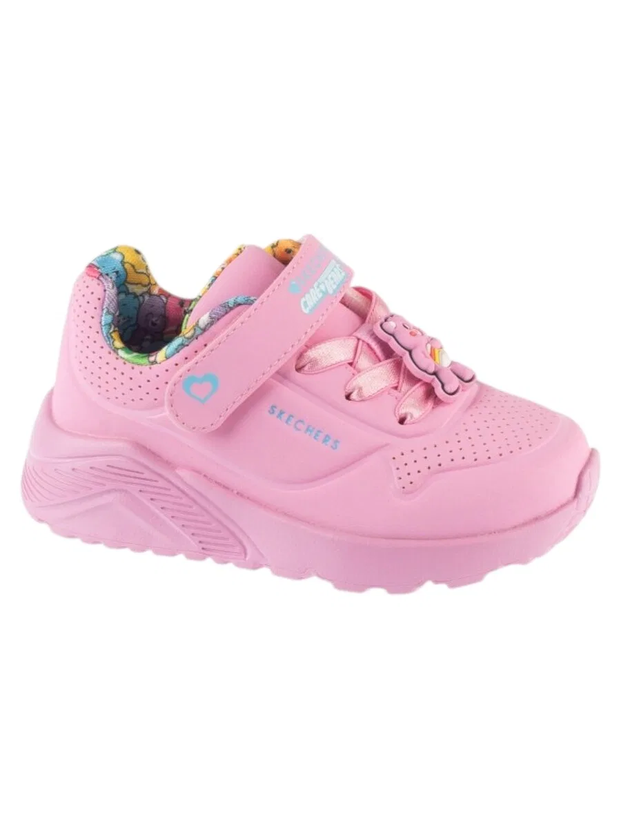 Кроссовки SKECHERS 'Skechers Uno Lite - Bear Spirit' розового цвета
