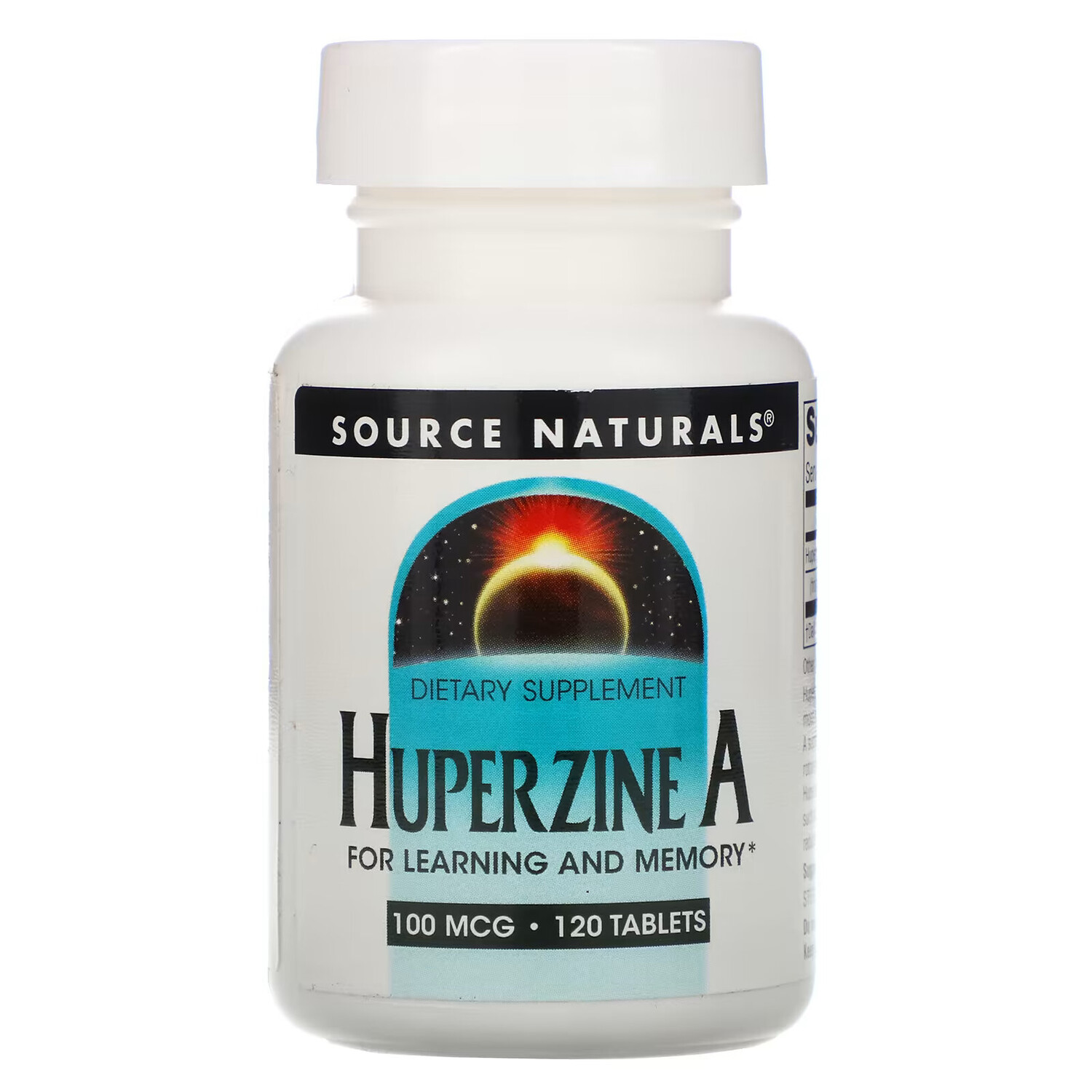 

Source Naturals, гуперзин А, 100 мкг, 120 таблеток