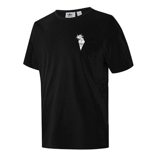 

Футболка originals sports short sleeve tee 'black' Adidas, черный