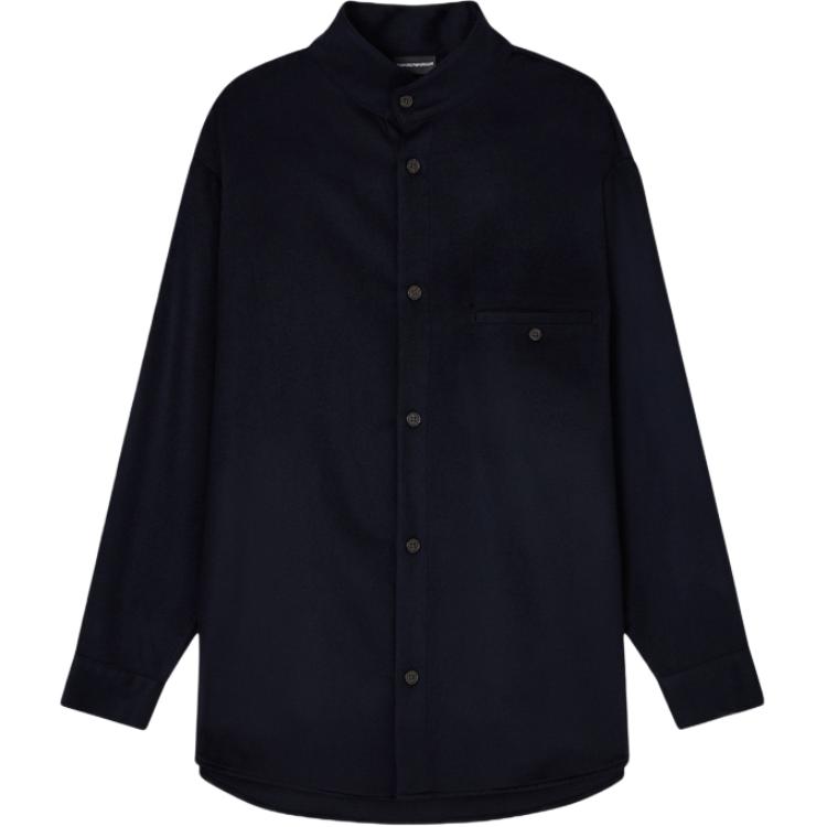 

Рубашка Guru с воротником на пуговицах EMPORIO ARMANI, синий