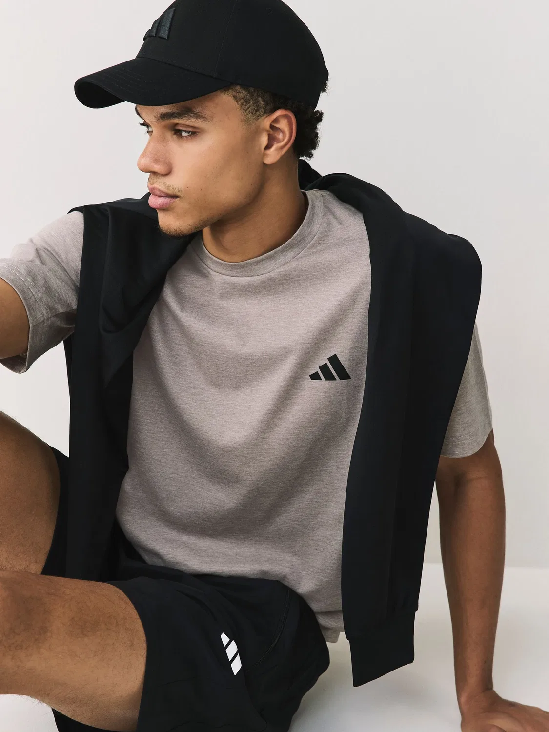 Футболка тренировочная FeelReady adidas, серый — фото 4