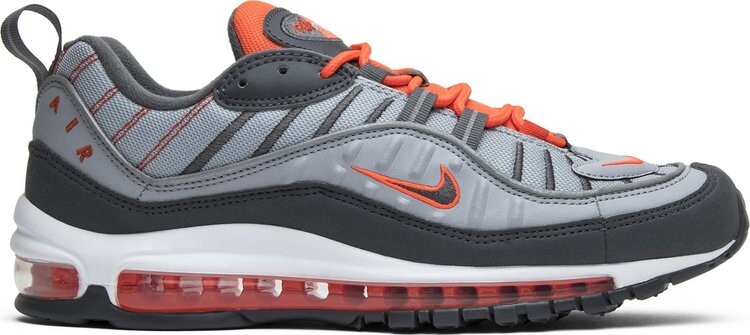 

Кроссовки Nike Air Max 98 'Total Crimson', серый