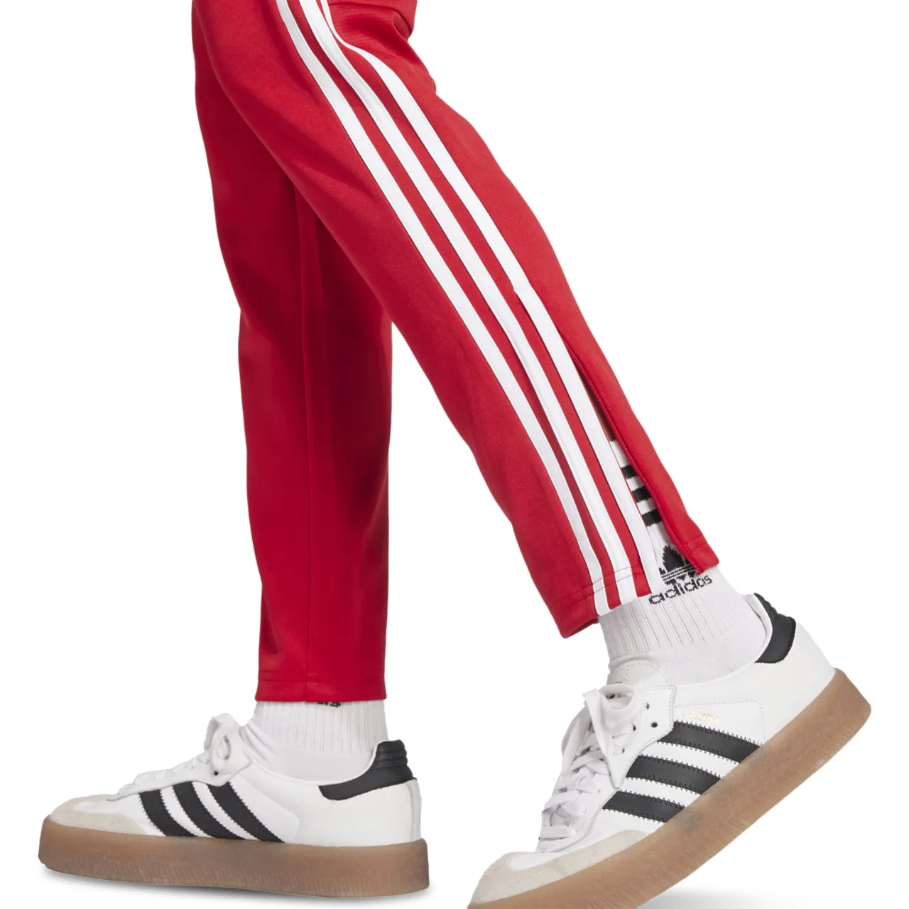 Брюки тренировочные для мальчиков Tiro 25 Essentials Adidas, цвет Team Power Red/White — фото 4