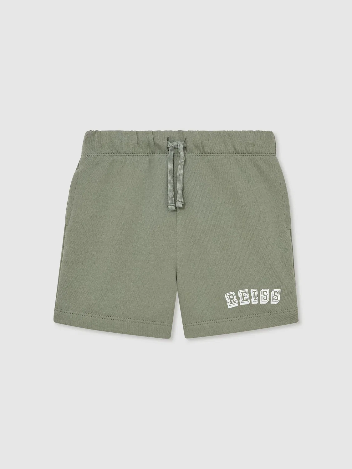 Шорты хлопковые Swinley Reiss, Sage/Off White — фото 2