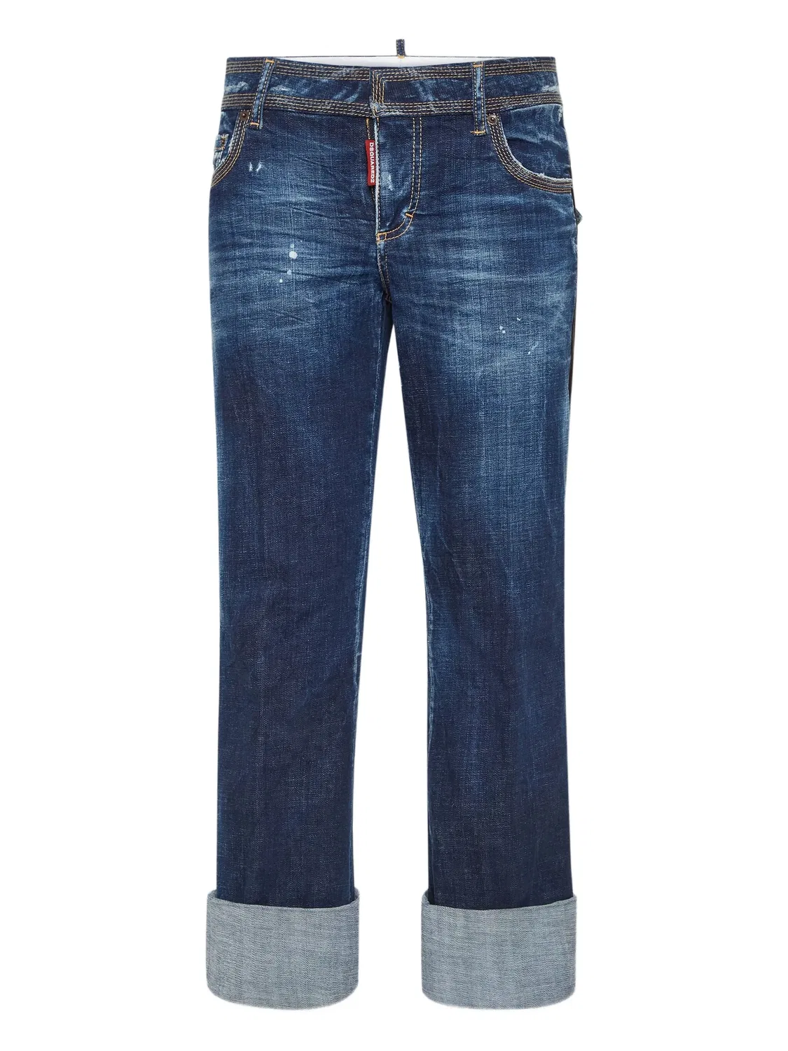Джинсы с расклешенным низом Jenna DSQUARED2, индиго