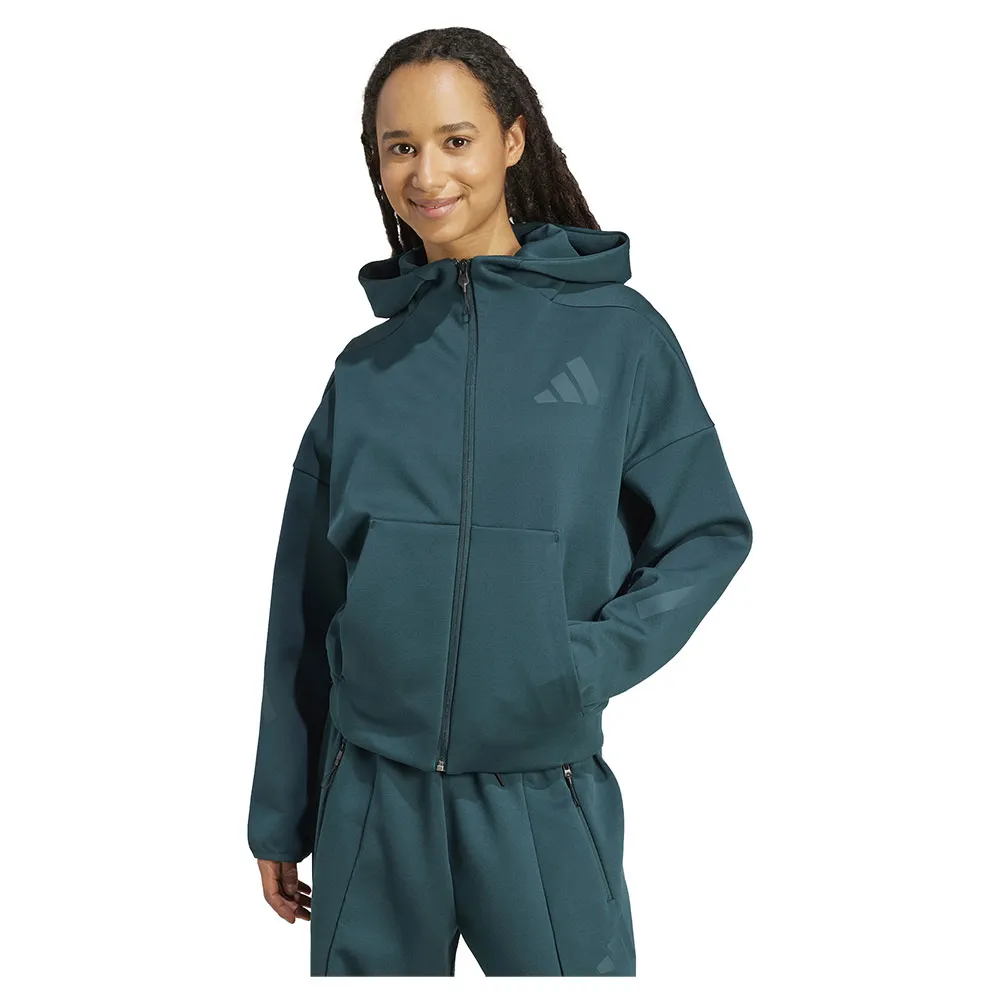 

Толстовка adidas Z.N.E full zip, зеленый