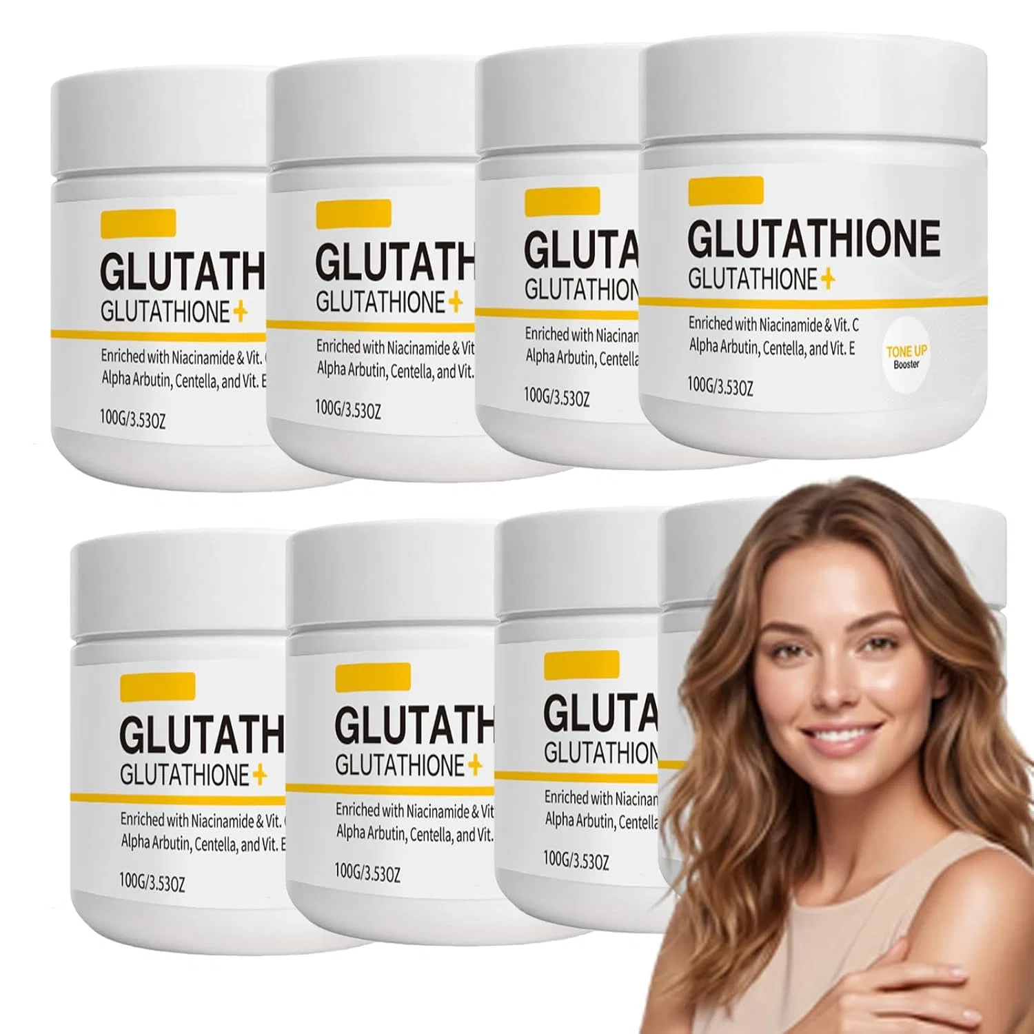 Скраб для тела Glutathion XINRAN, 8 шт, 100 г