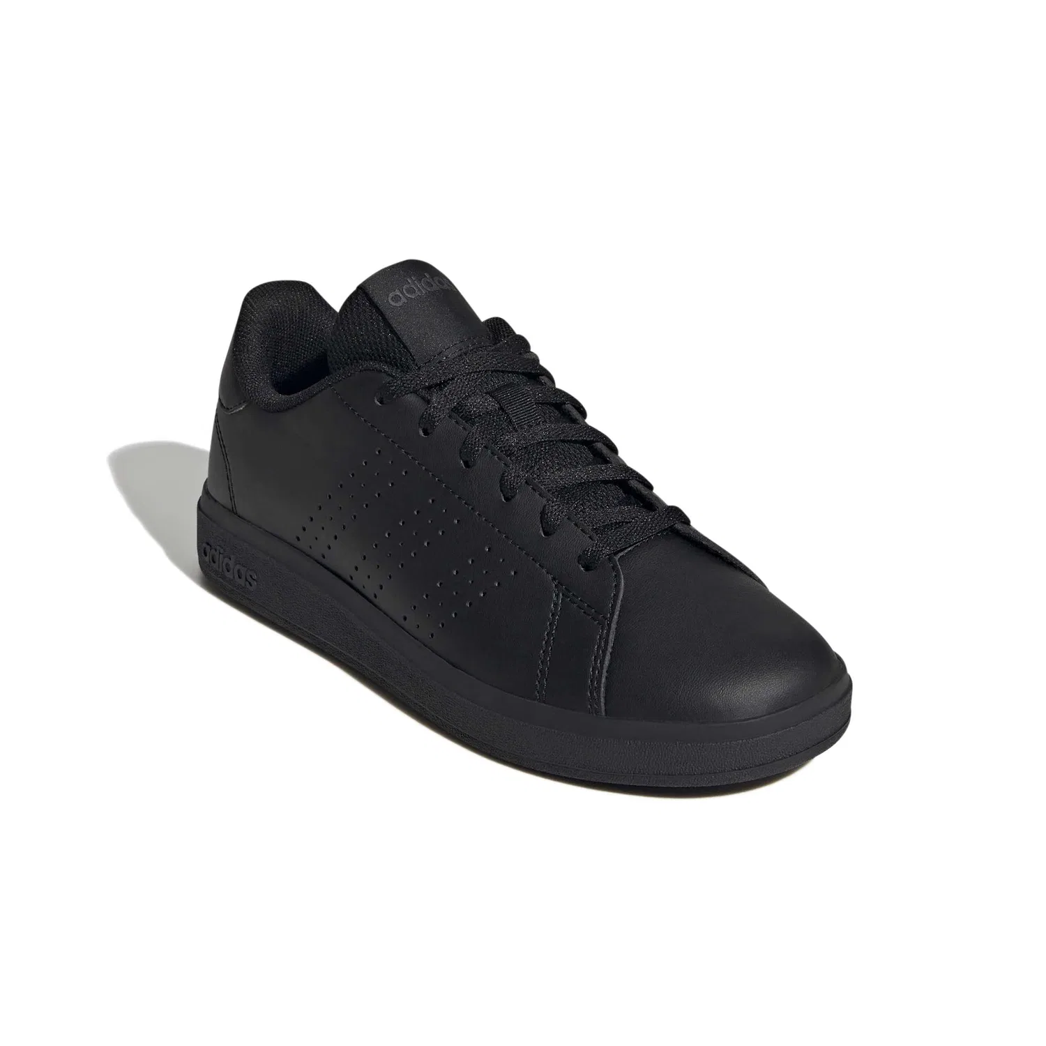 Детские кроссовки для мальчиков с принтом Advantage Base 2.0 Adidas, Core Black Core Black Grey Six — фото 3