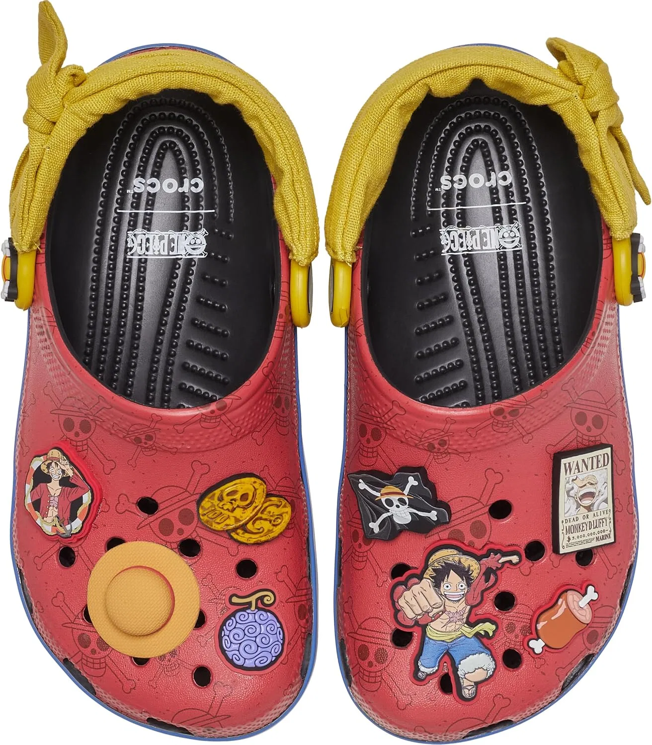 Детские клоги Classic Clogs Crocs, Luffy — фото 4