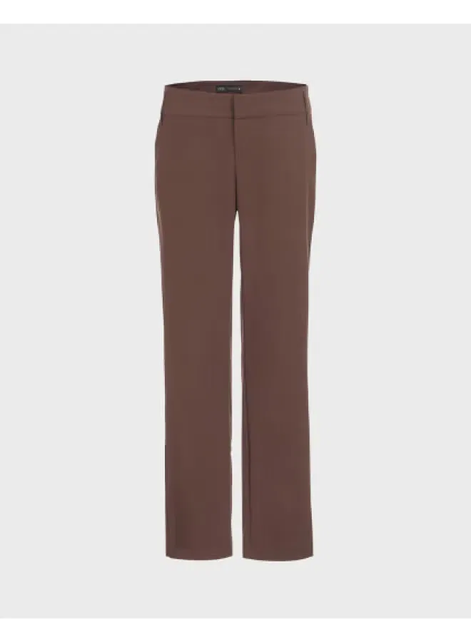 Брюки Zara, коричневый