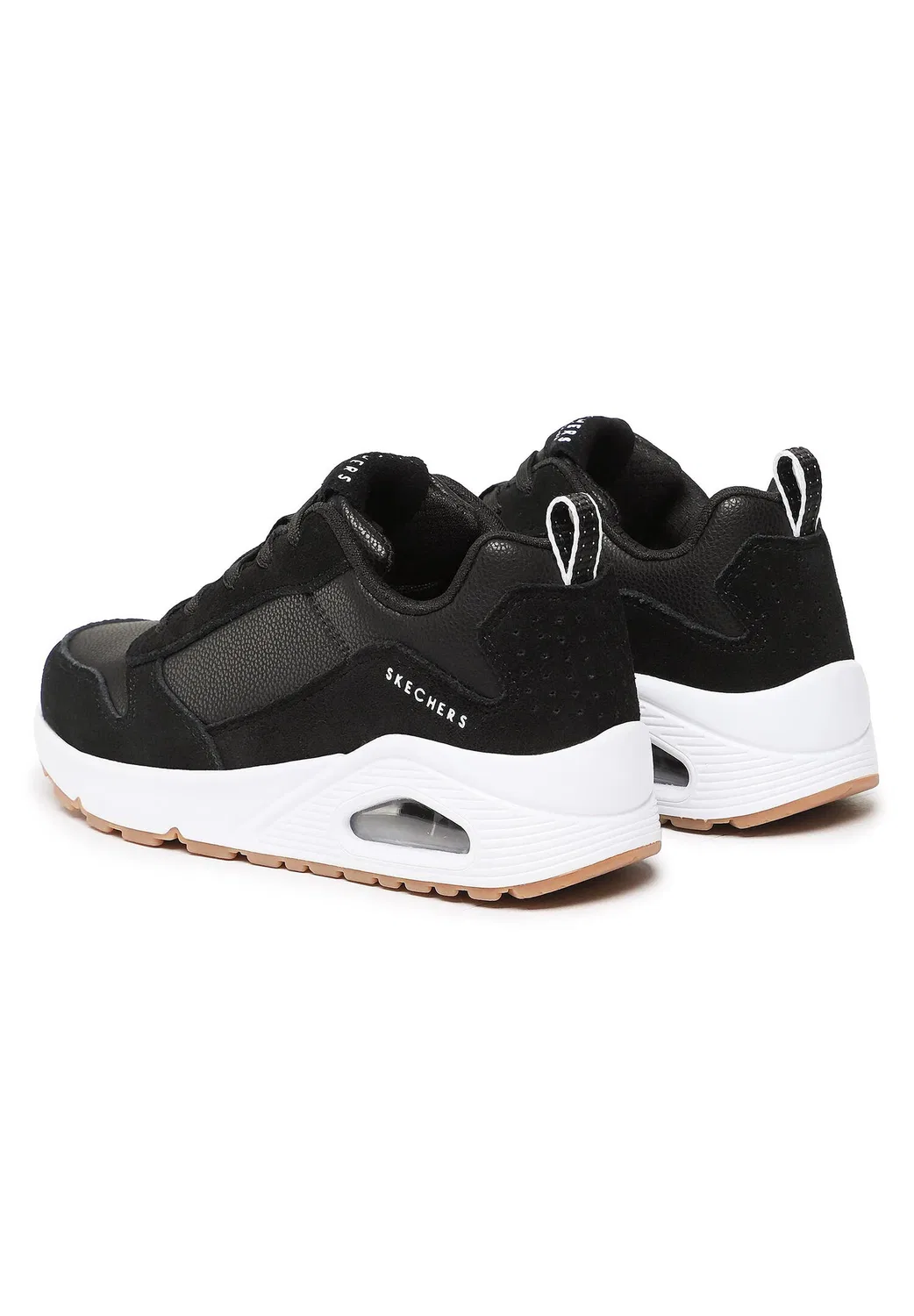 Детские спортивные кроссовки с принтом UNO STACRE Skechers, Schwarz — фото 3