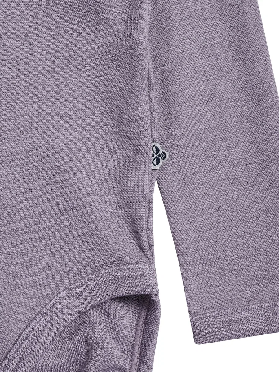 Комбинезон/боди Hummel сиреневого цвета — фото 4