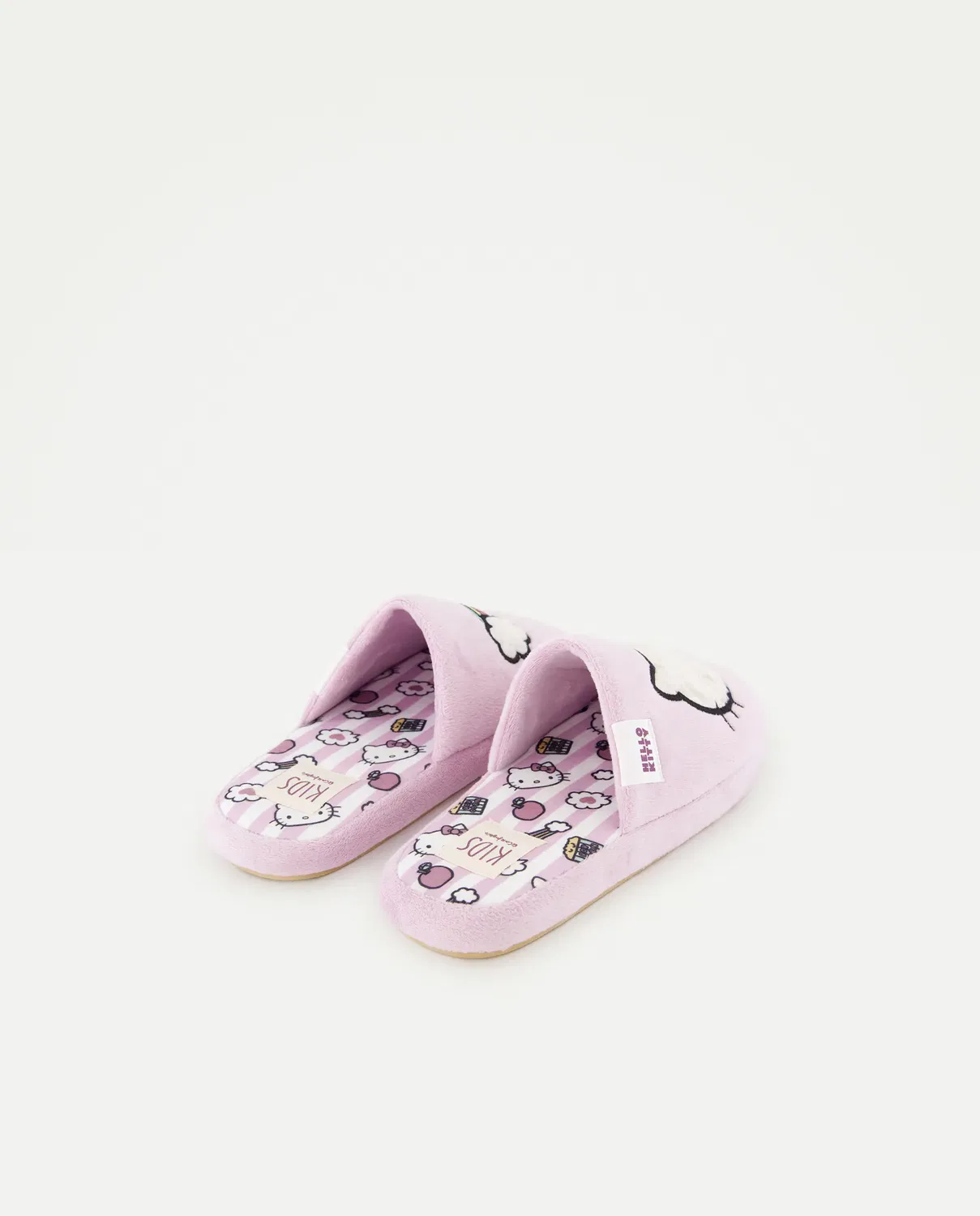 Детские тапочки для девочек с принтом Hello Kitty Kids El Corte Inglés, 282 Malva — фото 3