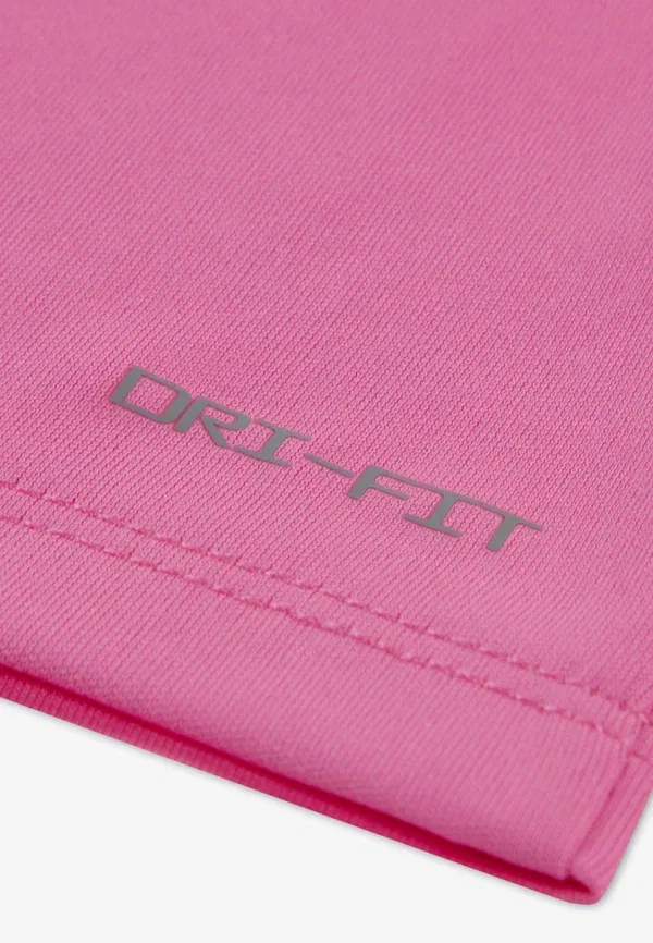 Комплект из футболки и шорт с принтом Nike Sportswear, розовый — фото 3