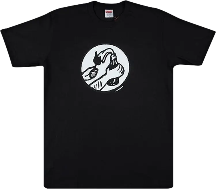 

Футболка Supreme Molotov T-Shirt 'Black', черный