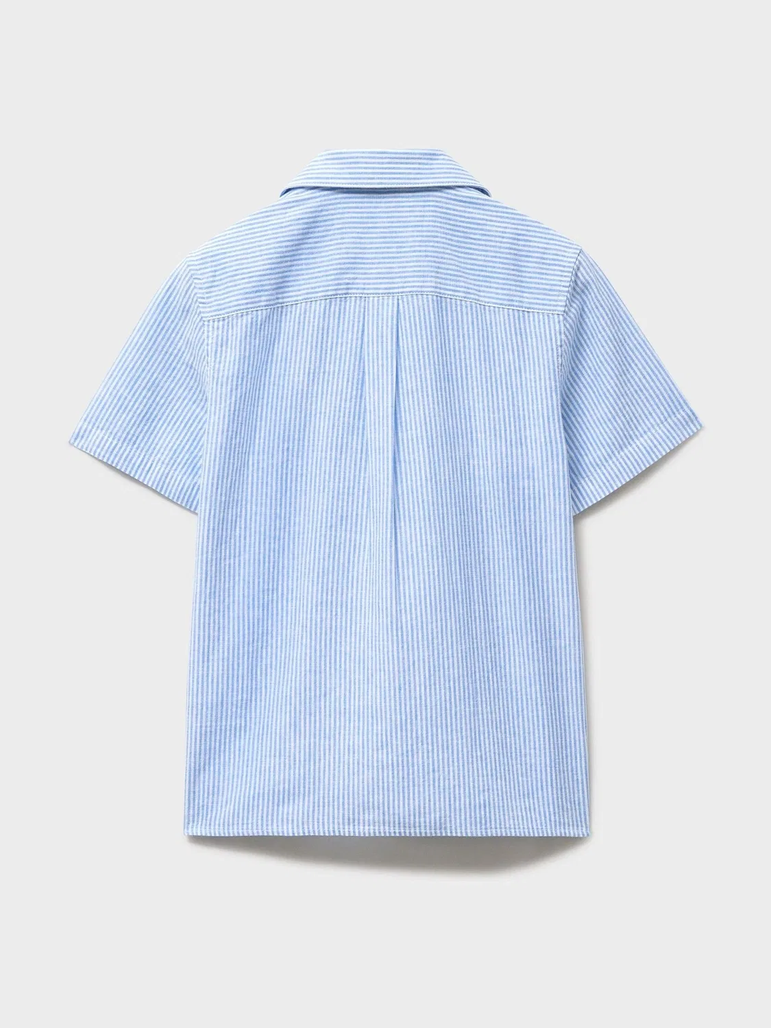 Рубашка Resort из смесового льна, модель с принтом Crew Clothing, синий — фото 2