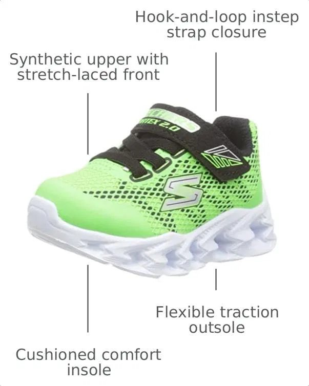 Детские кроссовки для мальчиков HYDRO LIGHTS Skechers, Black/Red — фото 3