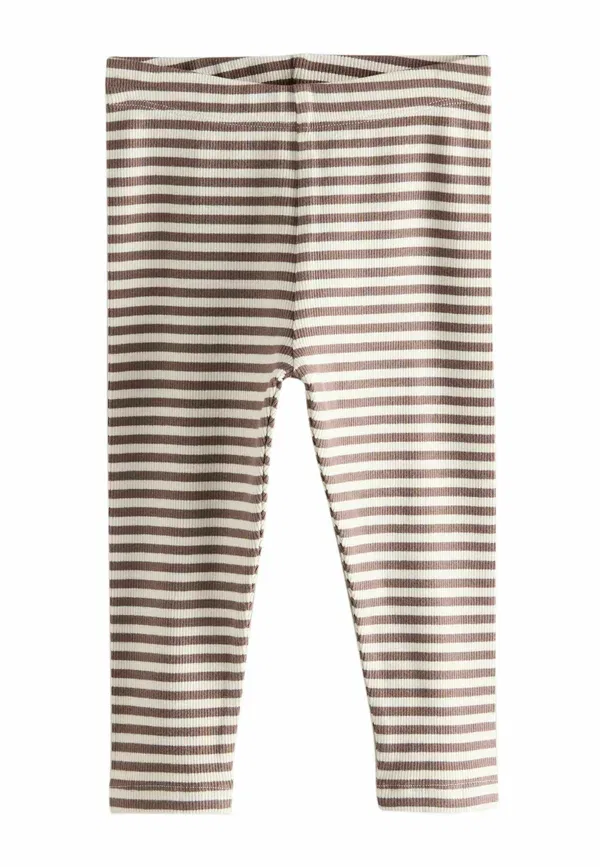 Леггинсы из хлопка с эластаном 3pk Next Neutrals And Blue, синий — фото 3