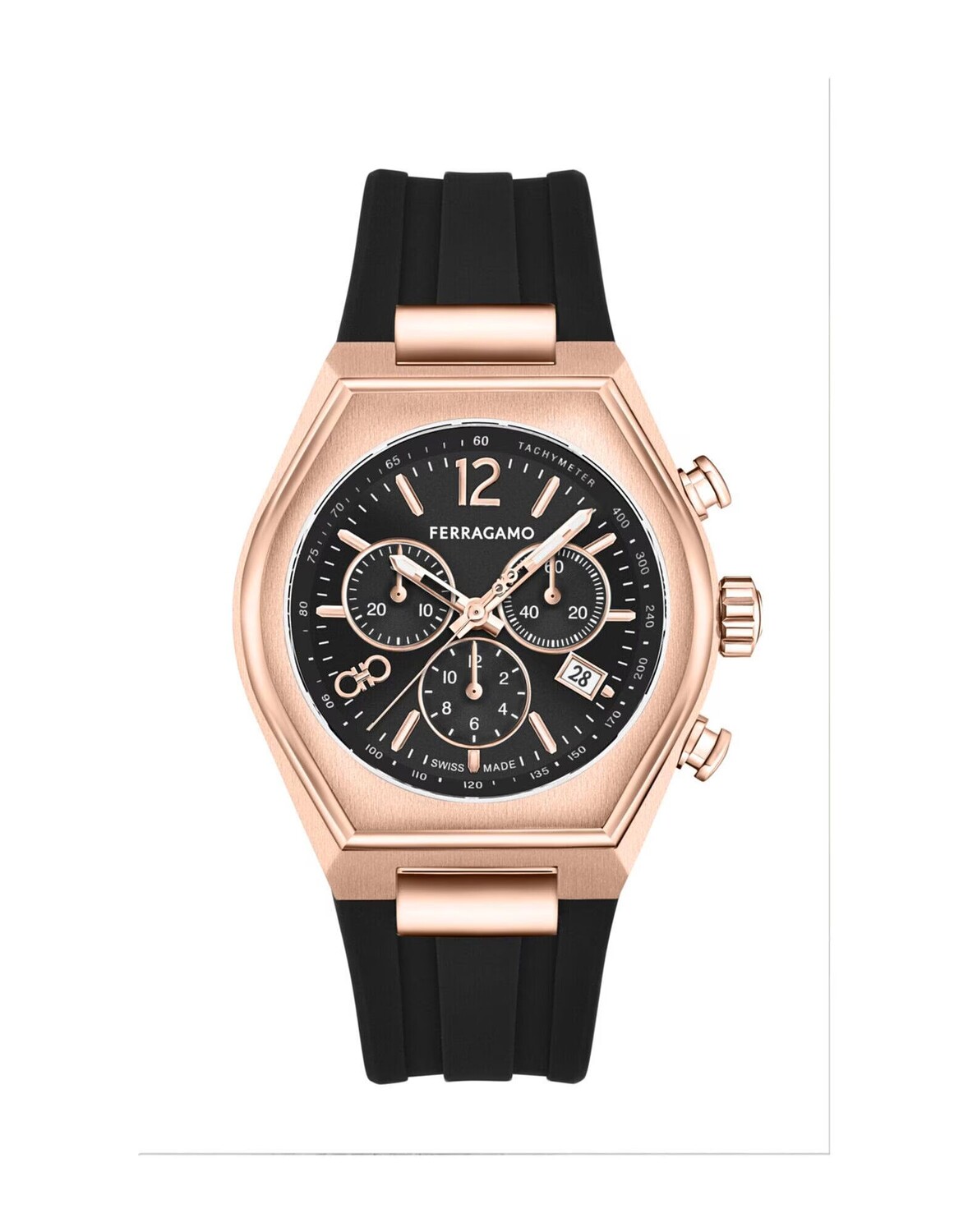 

Часы Ferragamo, розовое золото