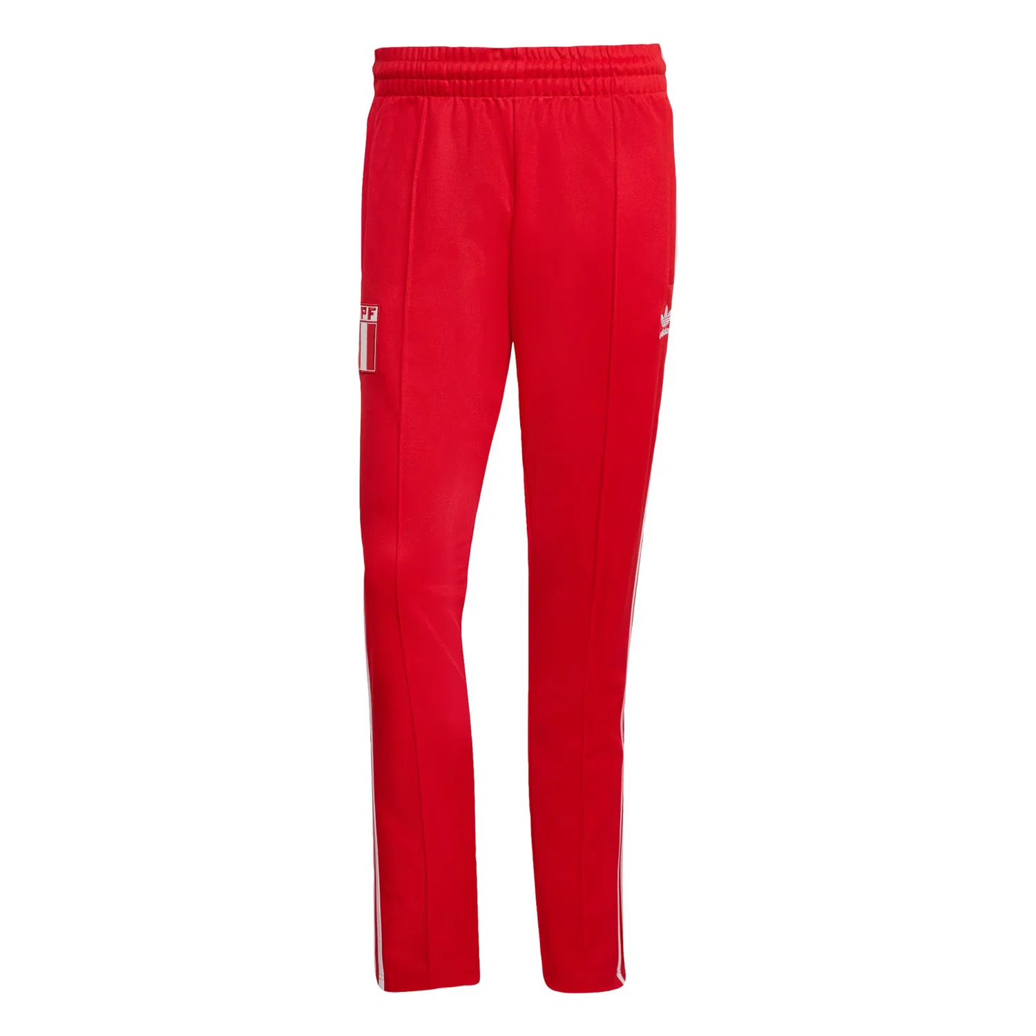 Брюки Adidas Originals Slim fit Peru красного цвета