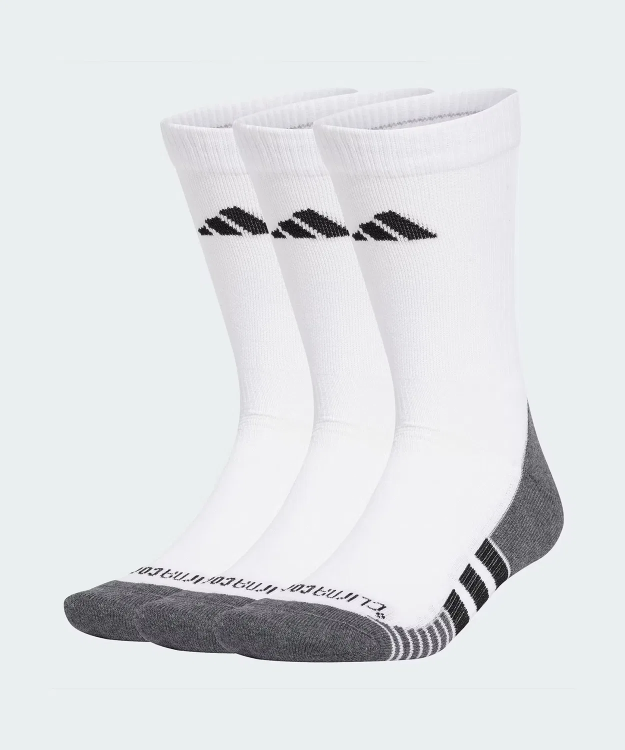 Мужские и женские носки с принтом, комплект из 3 пар Adidas, White/Black