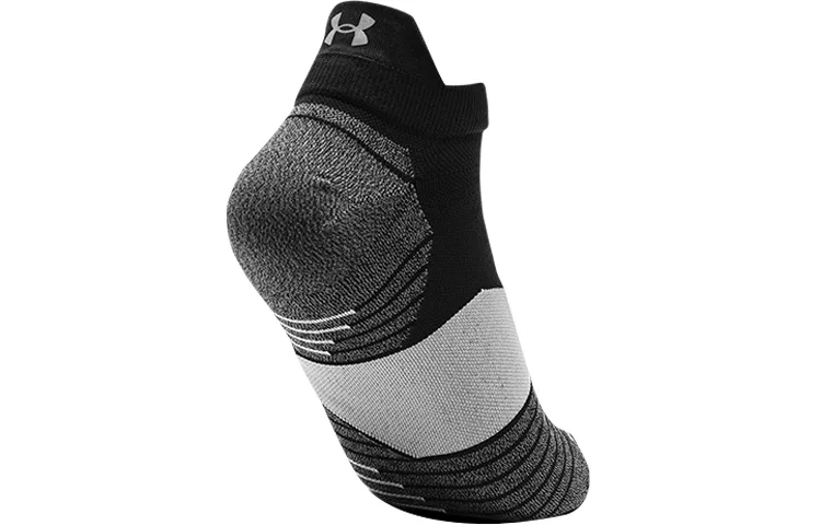 Детские носки с длиной до щиколотки, комплект из 2 пар, Under Armour, Black/White — фото 4