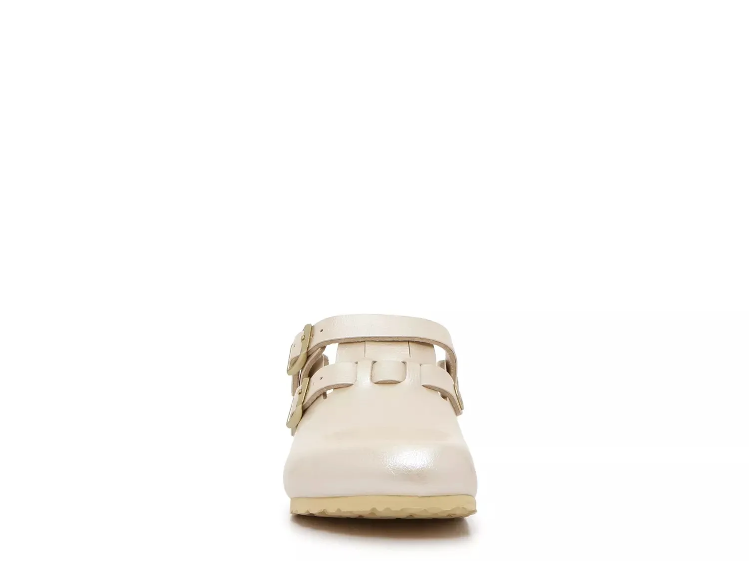 Birkenstock Kay Clog - детские, бледно-золотистый металлик с мерцающим эффектом — фото 2