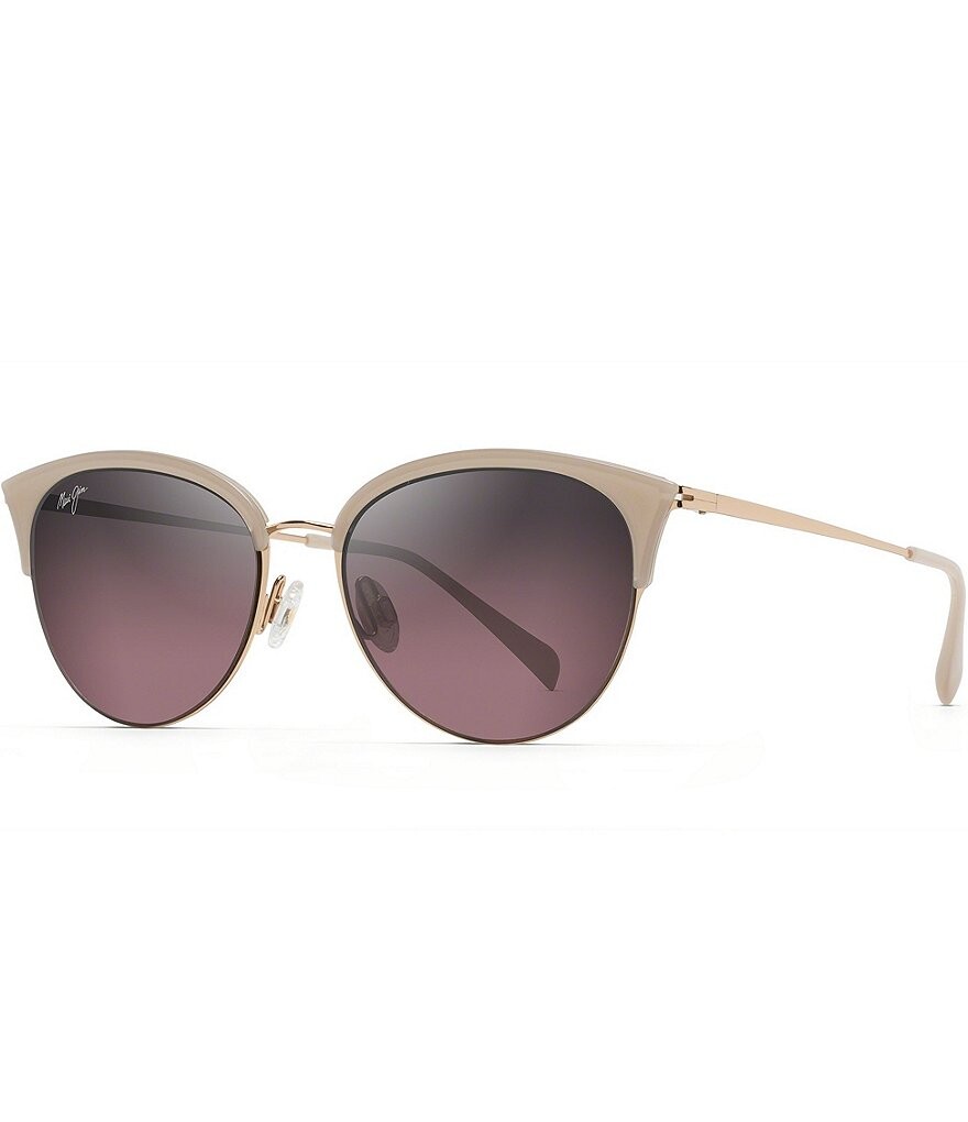 

Солнцезащитные очки Maui Jim Olili PolarizedPlus2 «кошачий глаз», 55 мм, коричневый
