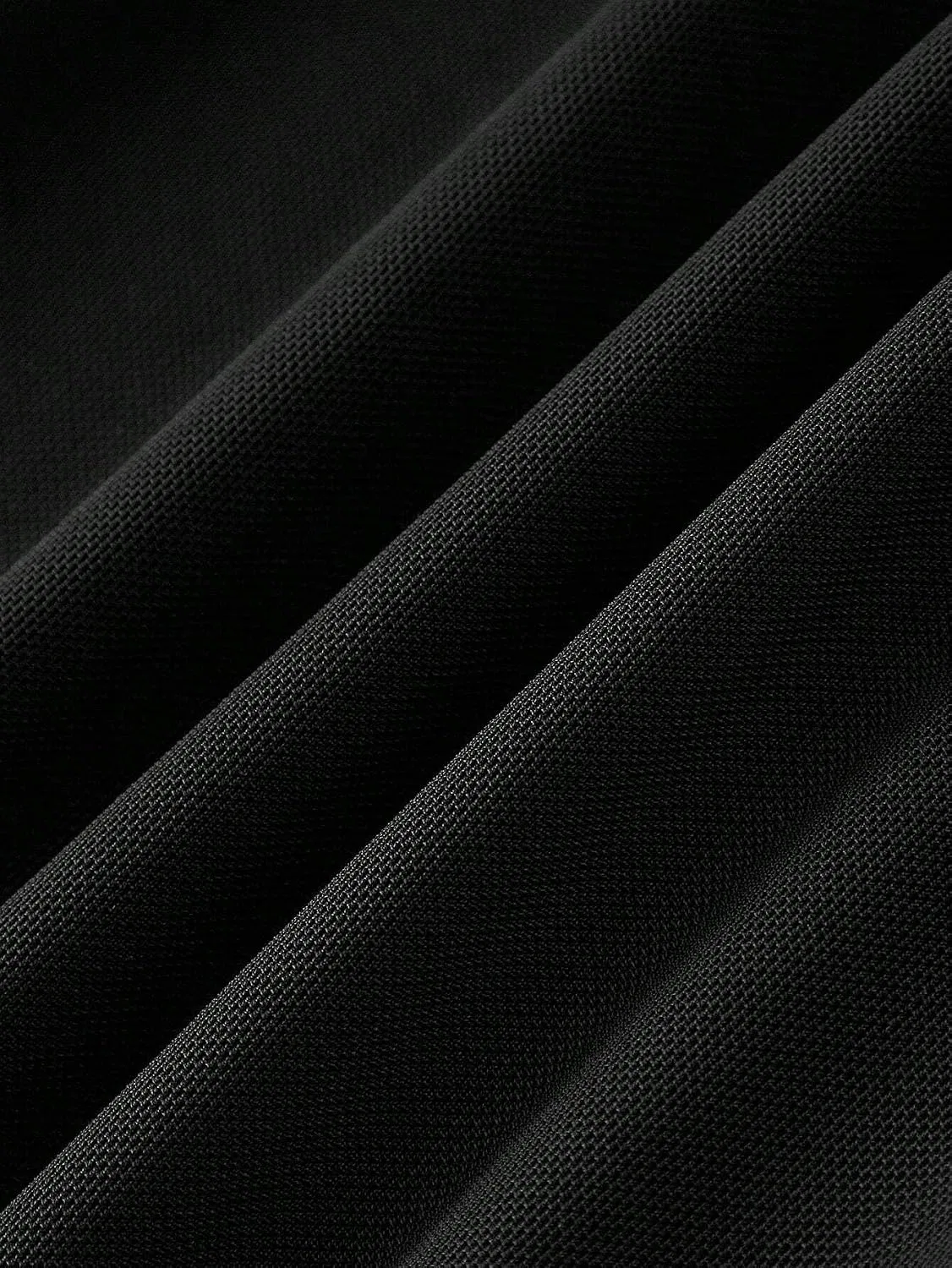 Женское асимметричное платье миди с рюшами Black, Black — фото 3