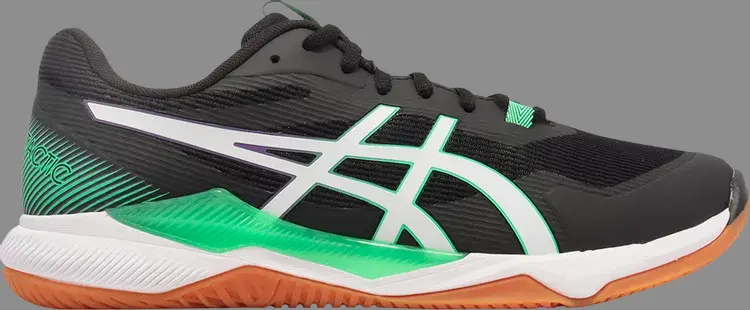 

Кроссовки gel tactic 'black new leaf' Asics, черный