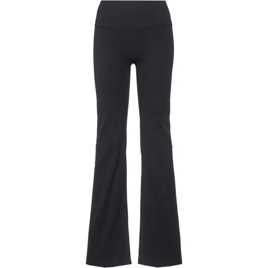 Леггинсы NIKE Flared Leggings 'ZENVY' черного цвета