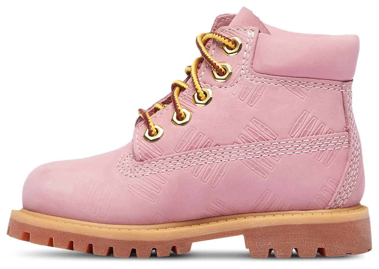 Сапоги для девочек Premium 6" Waterproof Timberland, розовый — фото 2