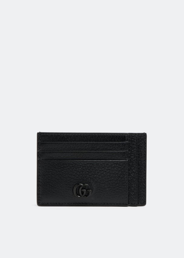 

Картхолдер GUCCI GG Marmont card case, черный