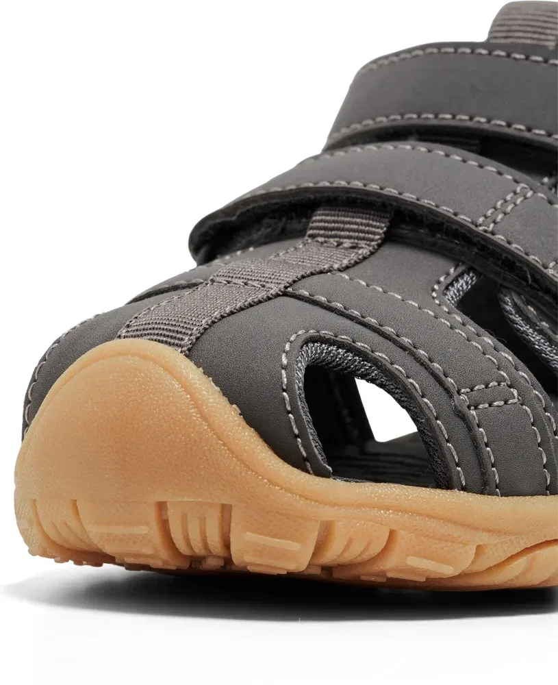 Сандалии детские с застежкой-липучкой Sandal Klettverschluss Infant Hummel, серый — фото 2