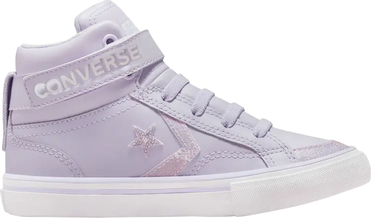 

Кроссовки Converse Pro Blaze Strap Easy-On High PS Vapor Violet Glitter, фиолетовый, Фиолетовый;серый, Кроссовки Converse Pro Blaze Strap Easy-On High PS Vapor Violet Glitter, фиолетовый