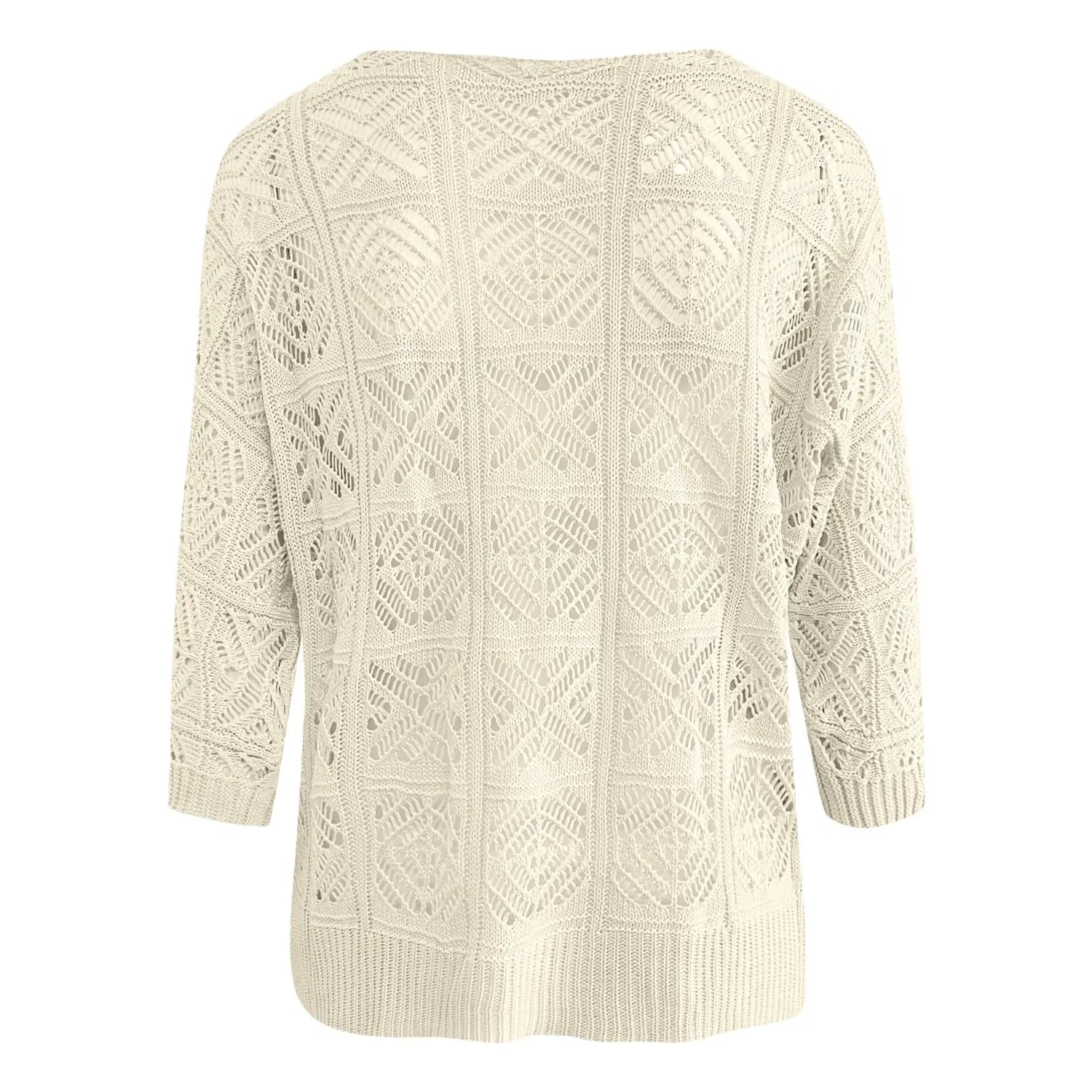 Женская туника с принтом Hippie Tunic, Beige — фото 4