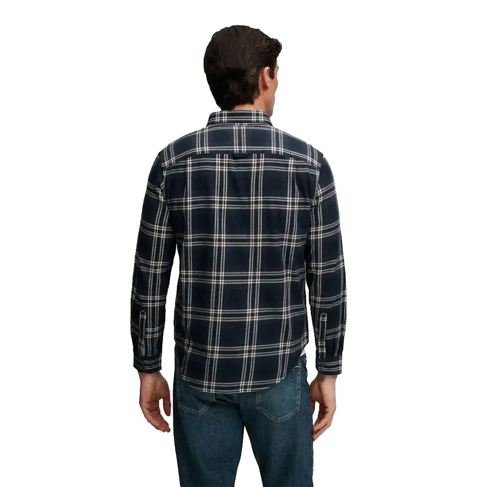 Мужская рубашка с длинным рукавом Cotton Lumberjack Superdry, Black — фото 2