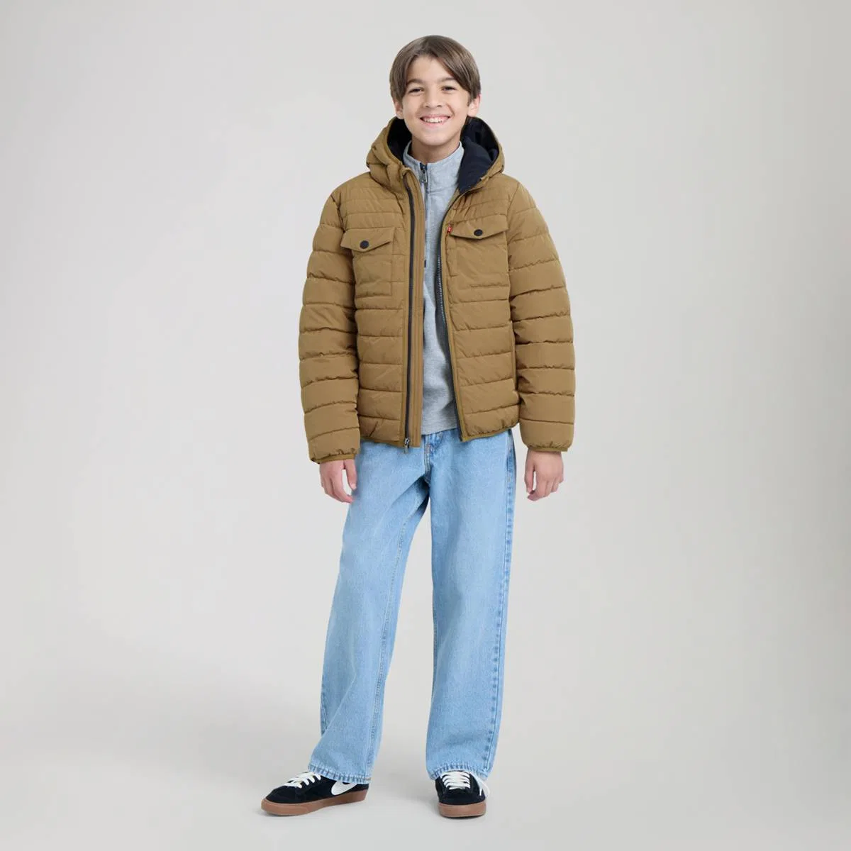 Тяжелая пуховая куртка для мальчиков 8-20 лет Levi's, Ermine
