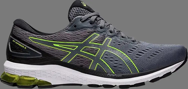 

Кроссовки gt xpress 2 'metropolis safety yellow' Asics, серый