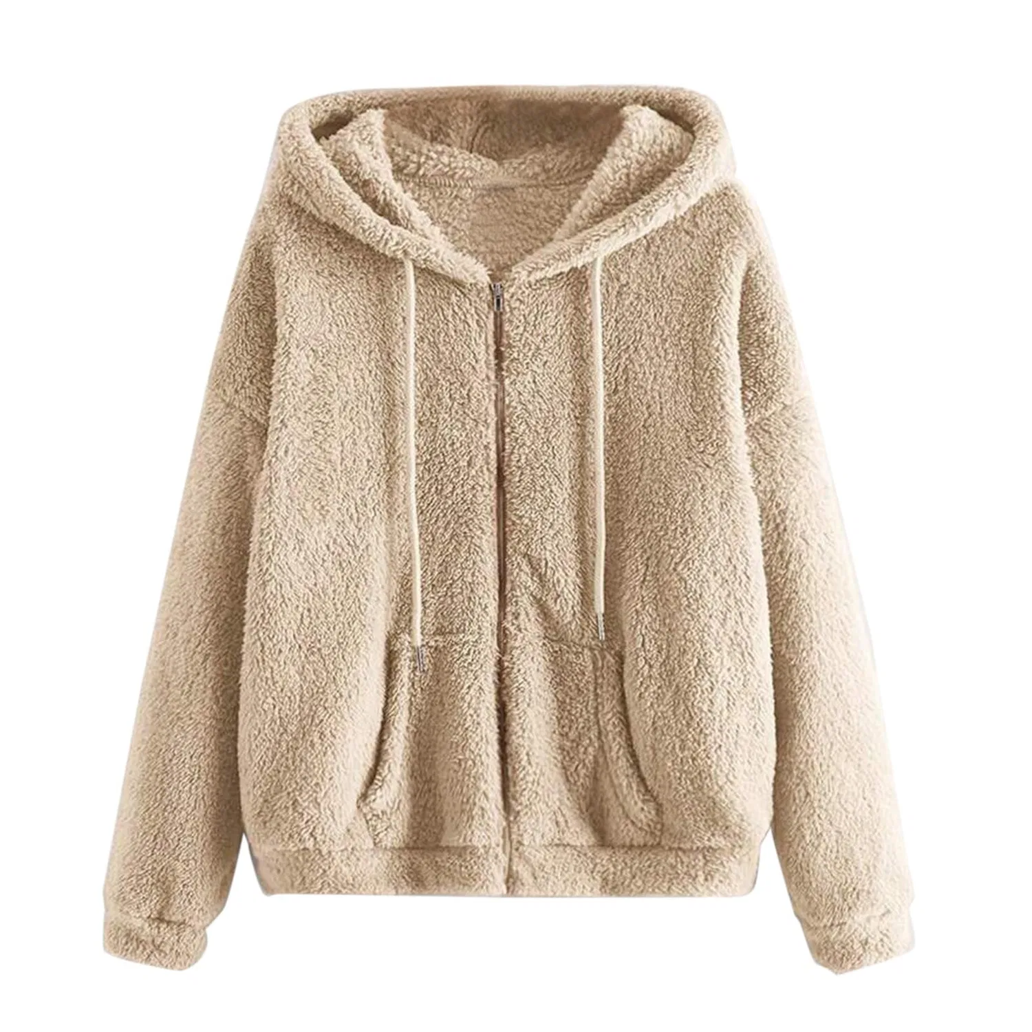 Женское пальто-дождевик с капюшоном, Beige